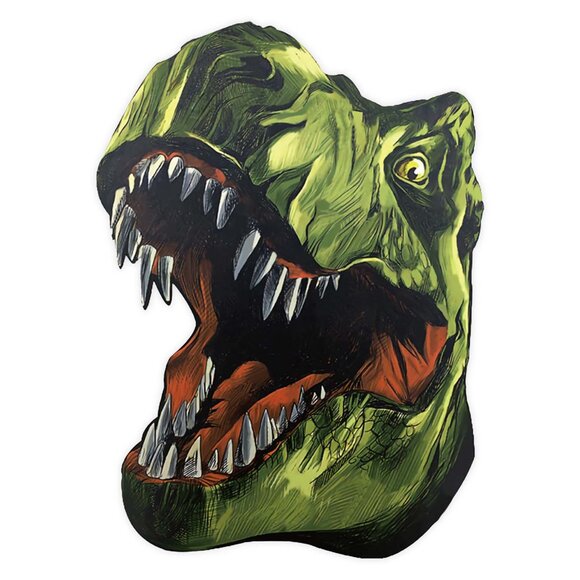 Suvira Animal Wooden Puzzle - Engaging, Educational, and Eco-Friendly T-rex Dino - Picture 2 of 8